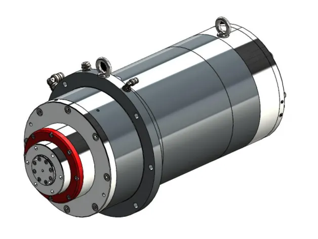 3D render of a custom Brochexpress electrospindle