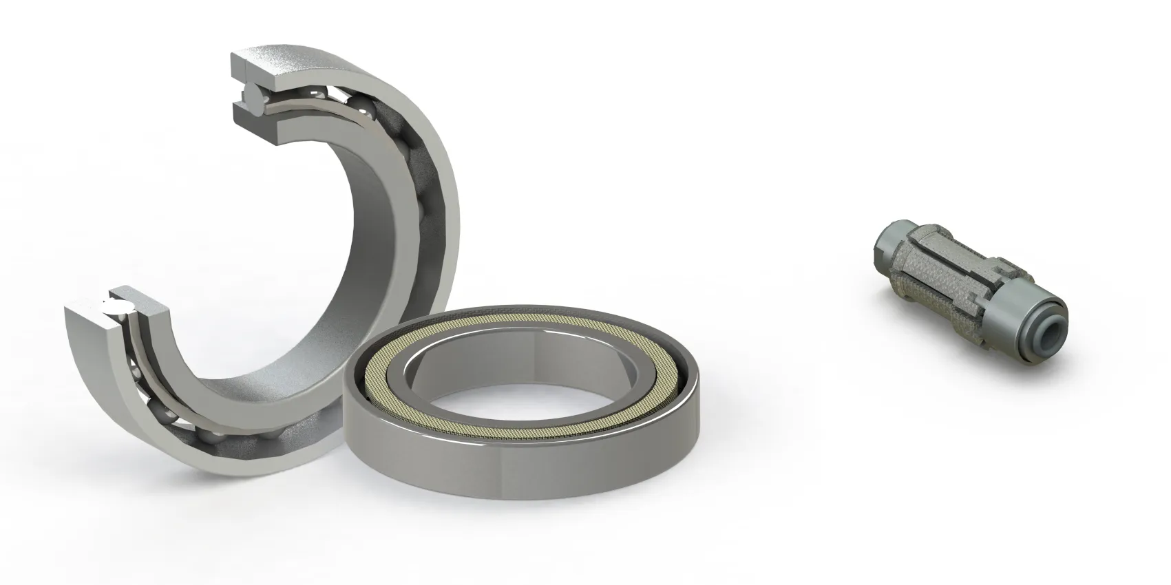 Composants et roulements d'électrobroche